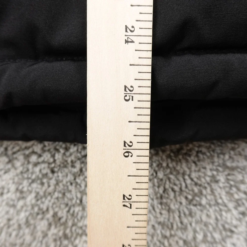 NEW Levis Jacket Mens S Black Puffer Coat Full Zip Insulated Quilted Windbreaker
